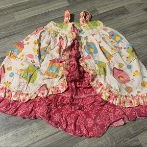 🌿Jelly the Pug Handmade 100% Cotton Dress